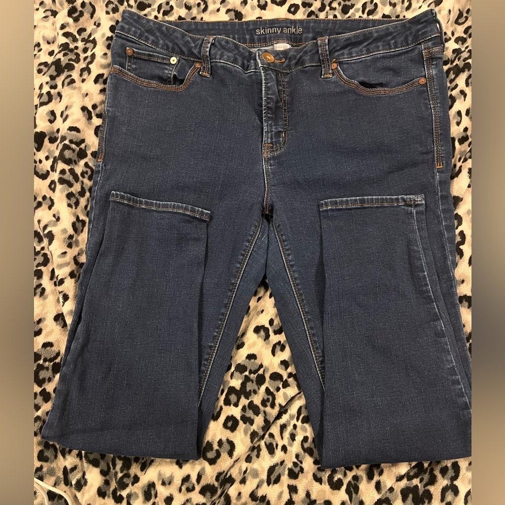 Skinny Ankle Blue Jeans
